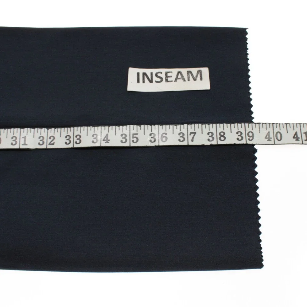 Frank's Pants NWT Chinos / Casual Pants Size 46 US in Navy Blue Polyester Blend